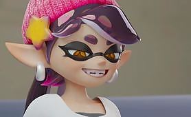 Callie Splatoon footjob animation